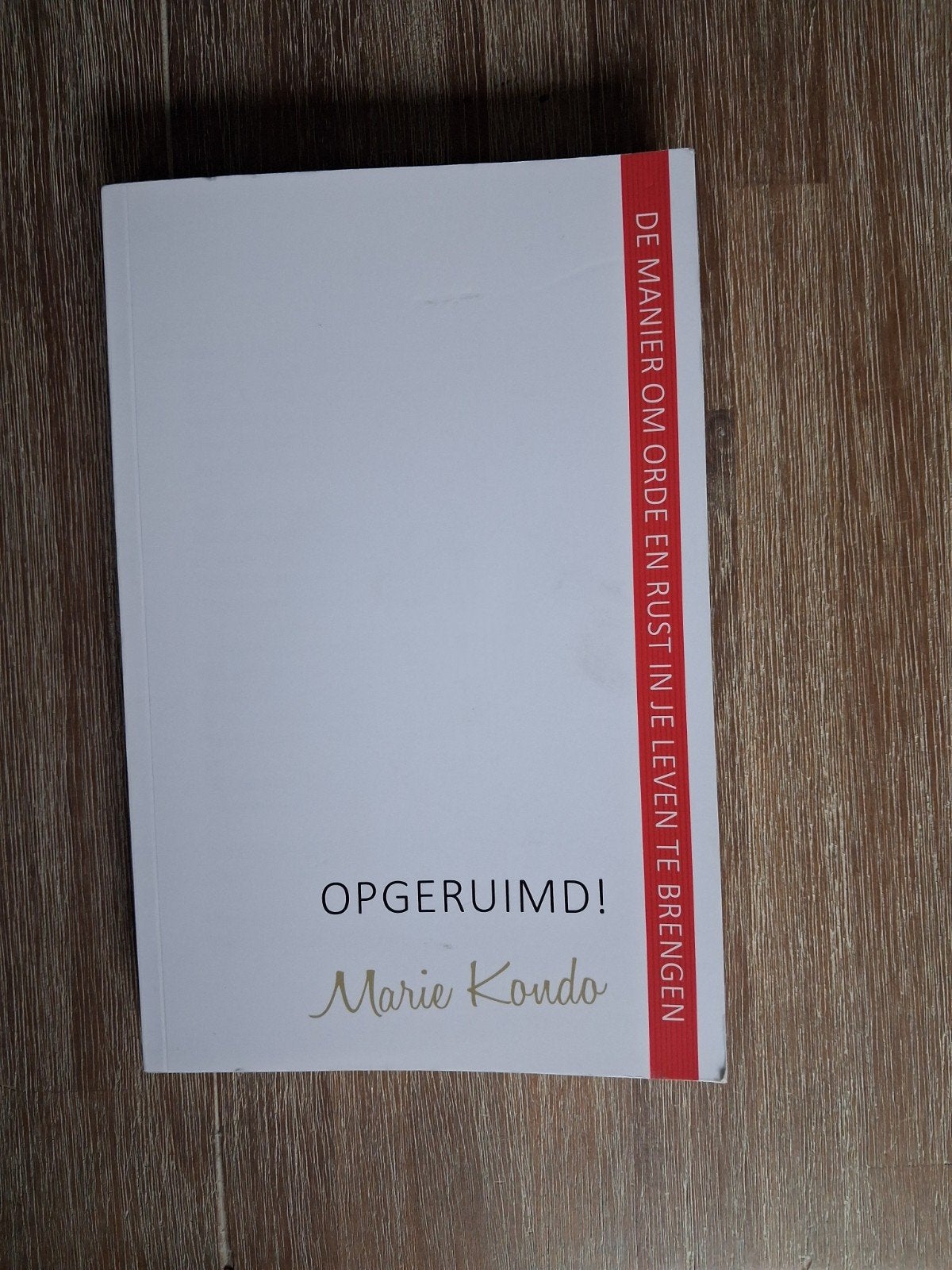 Marie Kondo  Opgeruimd!  223 blz, Boeken, Ophalen, Zo goed als nieuw