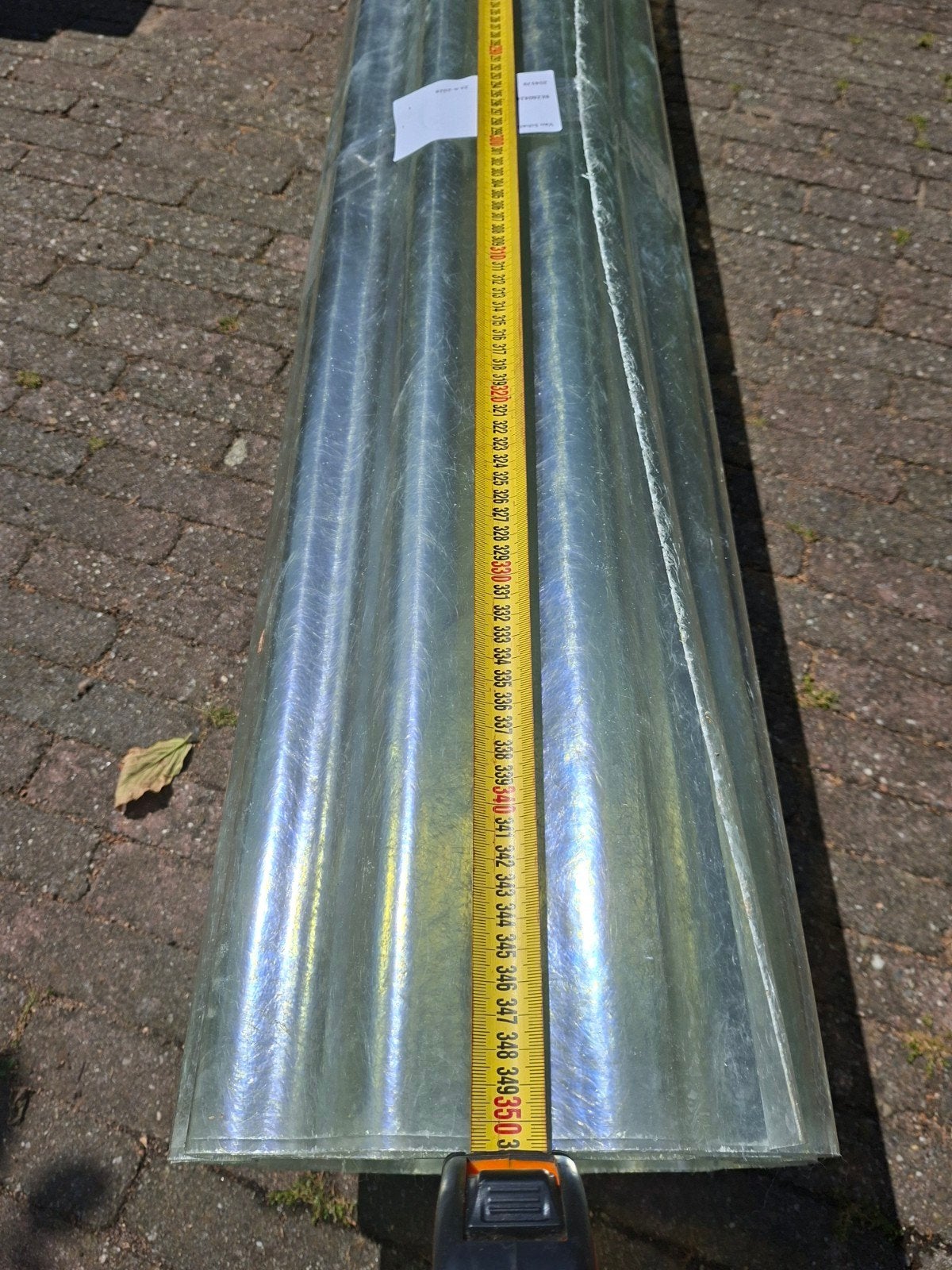 Polyester golfplaat rol 3.5 x 4.0, Ophalen, Kunststof, 10 tot 15 m², Overige kleuren