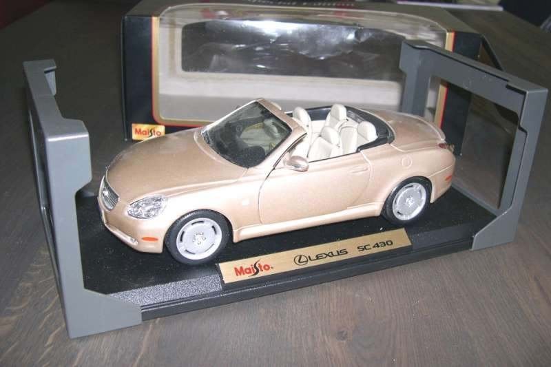 Lexus SC 430. Maisto 1:18, Ophalen of Verzenden, Nieuw, Motor, Maisto
