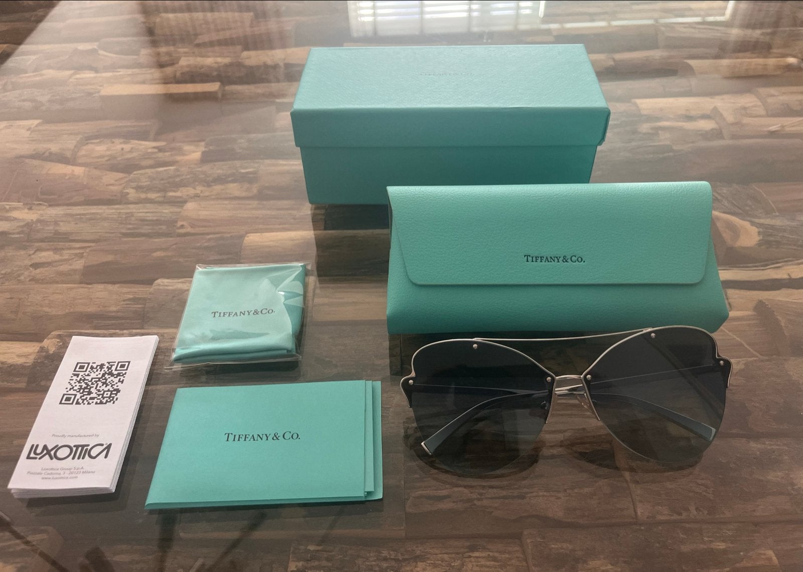 Originele Splinternieuwe Tiffany & Co. Zonnebril TC6063 64mm, Overige merken, Zonnebril, Nieuw, Ophalen of Verzenden
