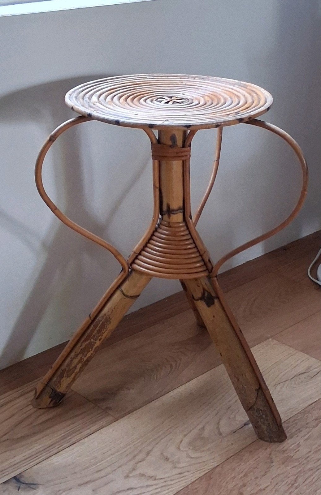Rotan / bamboe plantentafel
jaren 50
Rohé Noordwolde.
Mooie, Ophalen of Verzenden