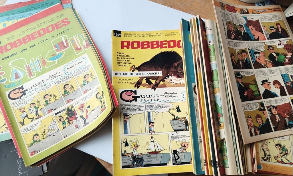 Grote bundel Robbedoes jaargang 25 - 1238 - 1289 - COMPLEET, Ophalen of Verzenden