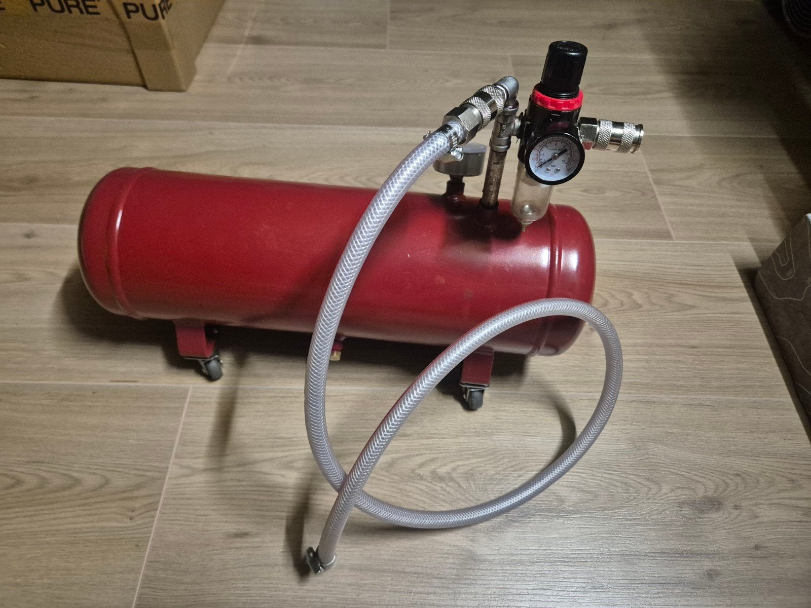 Luchttank/ketel 7 bar 10 liter, Ophalen, Gebruikt