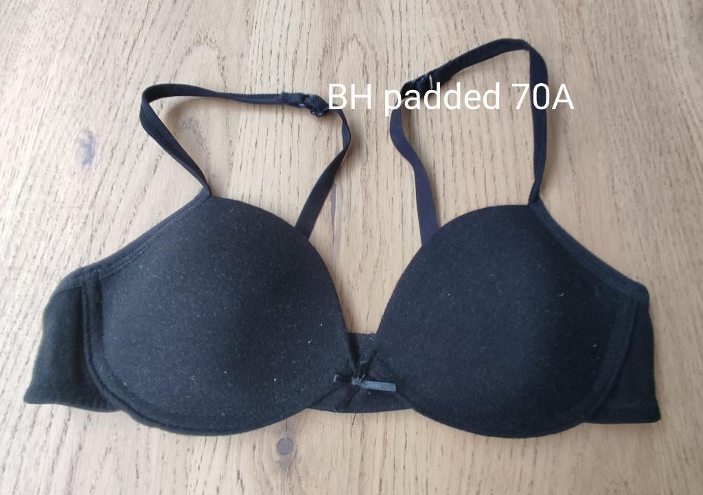 BH maat 70A, Ophalen of Verzenden, Zwart, BH
