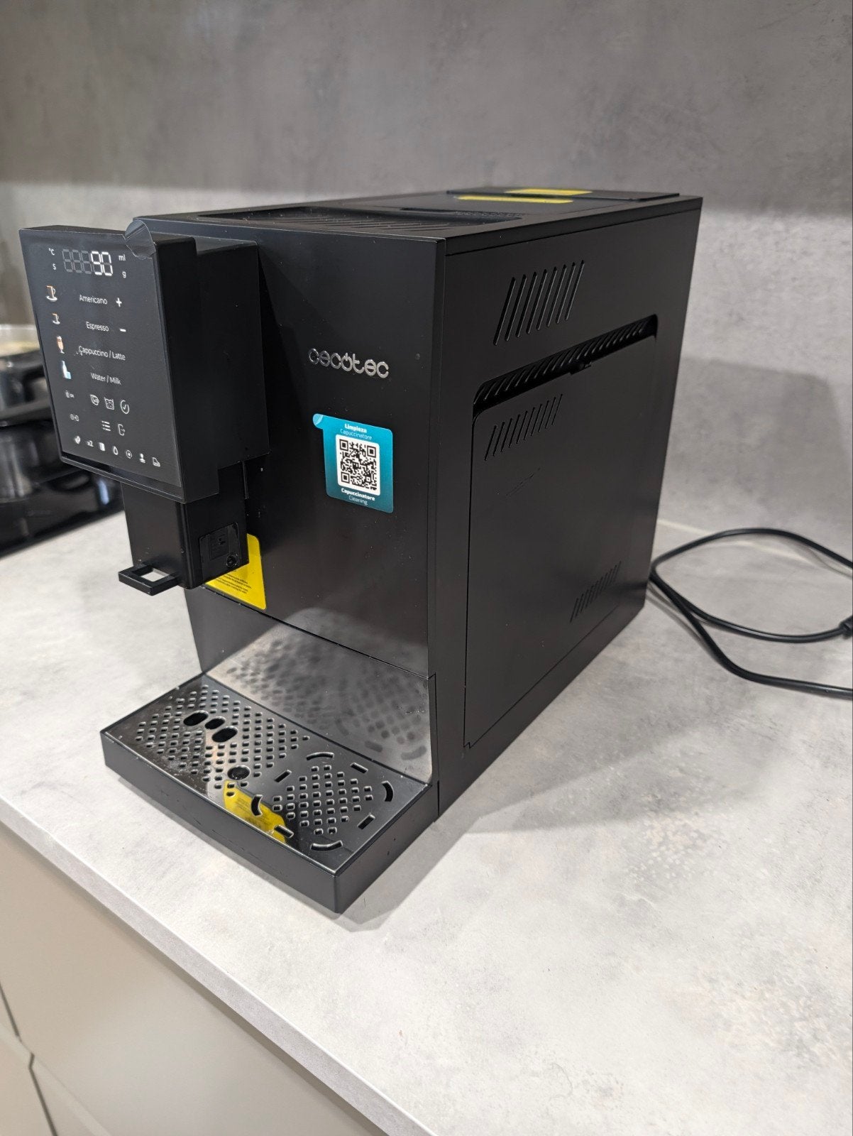 Cecotec Cremmaet Compactccino Black Koffiemachine