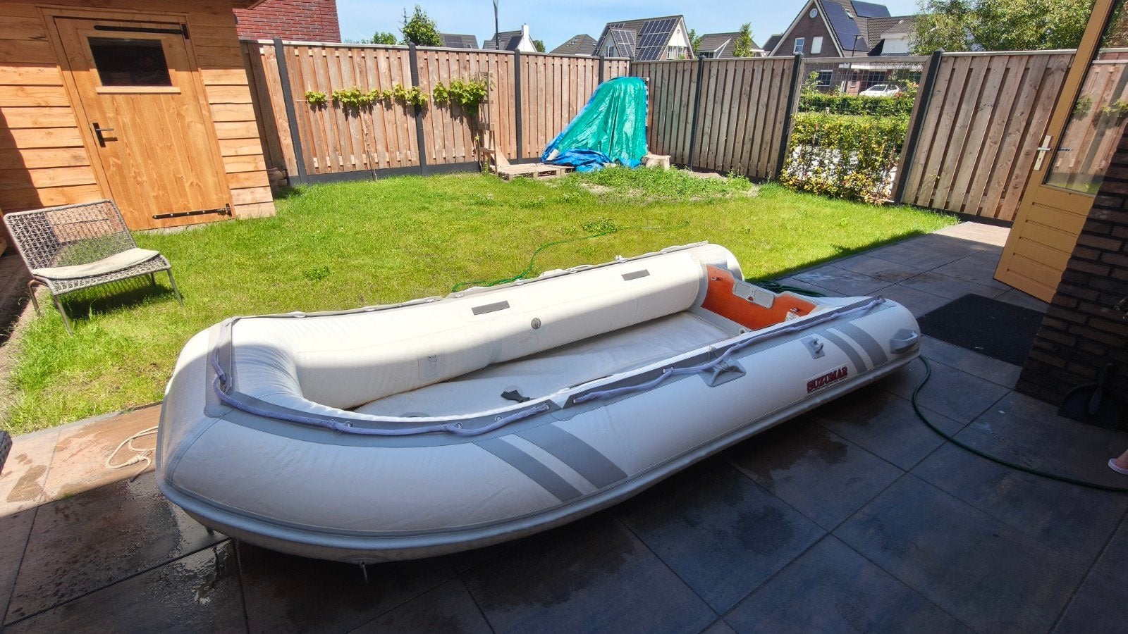 Suzumar MX350 rubberen boot te koop., Ophalen, Gebruikt, Airdeck, Suzumar