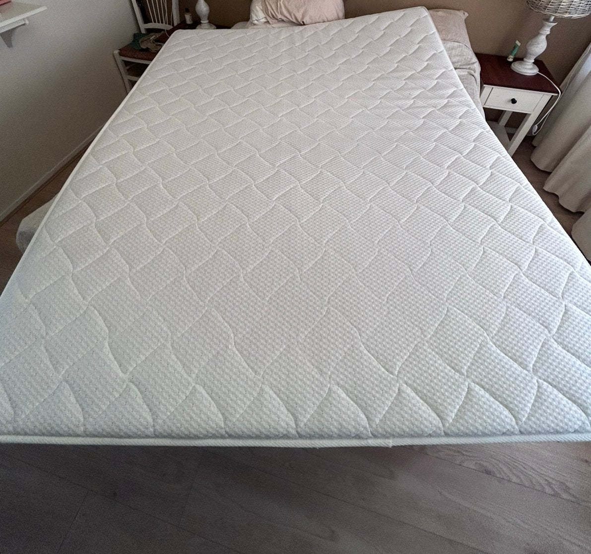 Topper hard, Ophalen, Zo goed als nieuw, Tweepersoons, 180 cm
