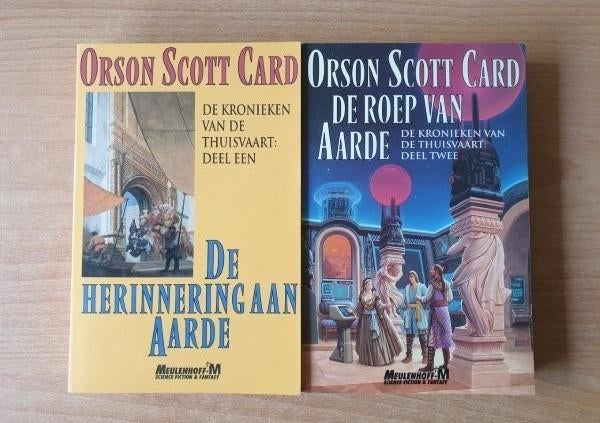 Orson Scott Card - Kronieken van de Thuisvaart 1 & 2, Ophalen of Verzenden, Gelezen, Orson Scott Card
