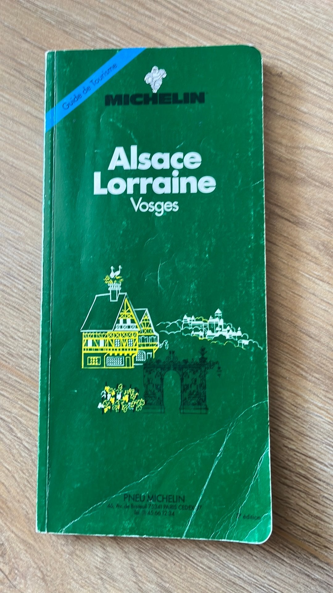 Guide Michelin Alsace Lorraine / Vosges, Boeken, Gelezen, Michelin, Europa, Ophalen of Verzenden