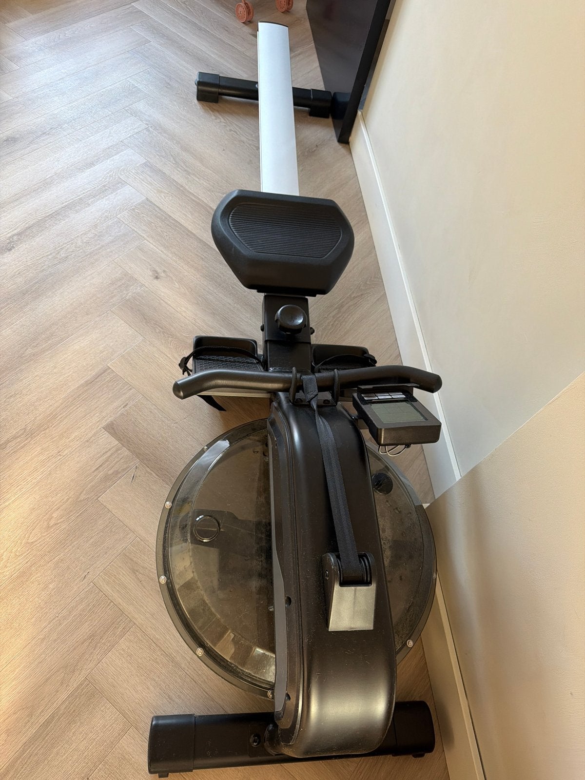 Roeitrainer - Waterweerstand - Fitnessapparaat, Ophalen, Armen, Zo goed als nieuw, Metaal