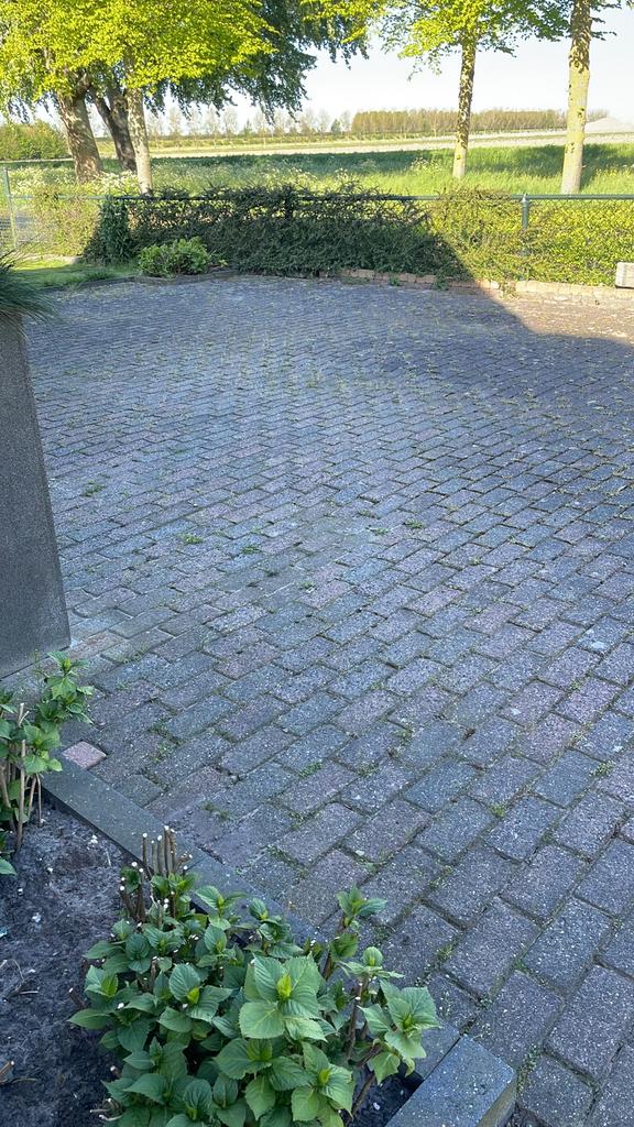 Gratis Gekleurde klinkers, Tuin en Terras, Ophalen, Gebruikt, Klinkers, 10 m² of meer