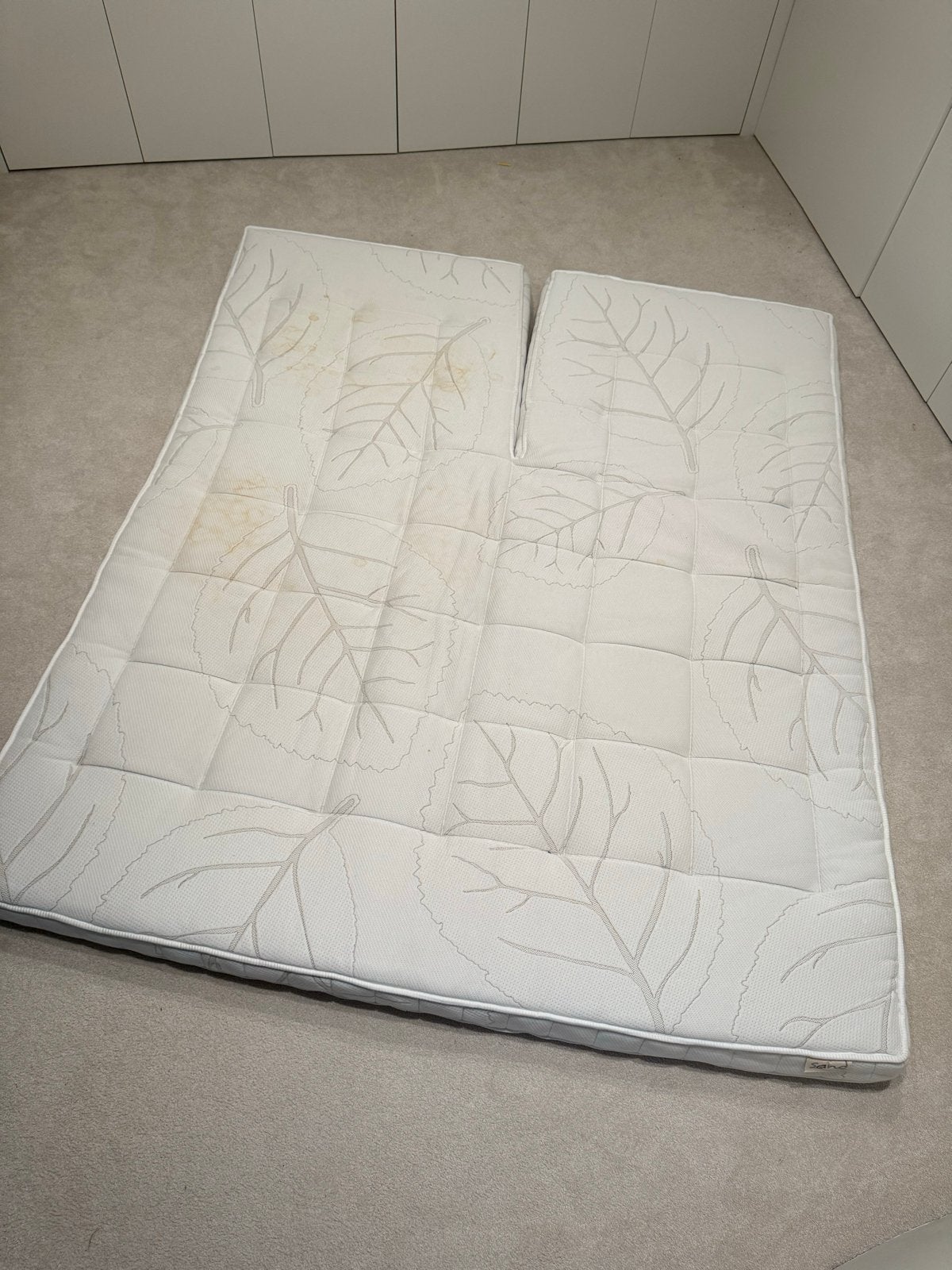 Sand by Eastborn topper 170x200 cm - Gebruikt, Ophalen, Gebruikt, Tweepersoons, Matras