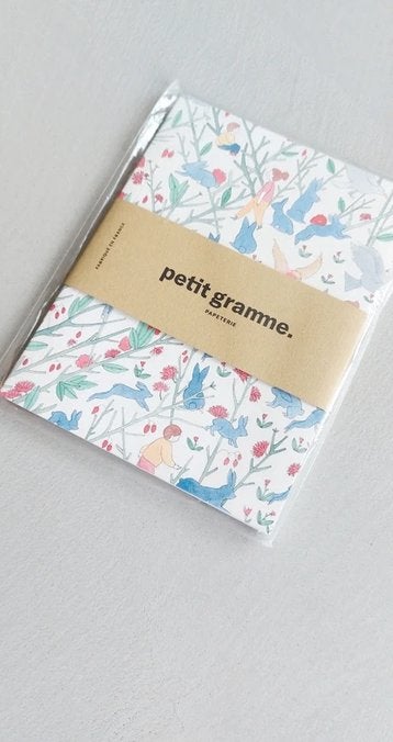 Carnet Poche petit gramme. mini notebook Alice rabbit print, Ophalen of Verzenden, Nieuw