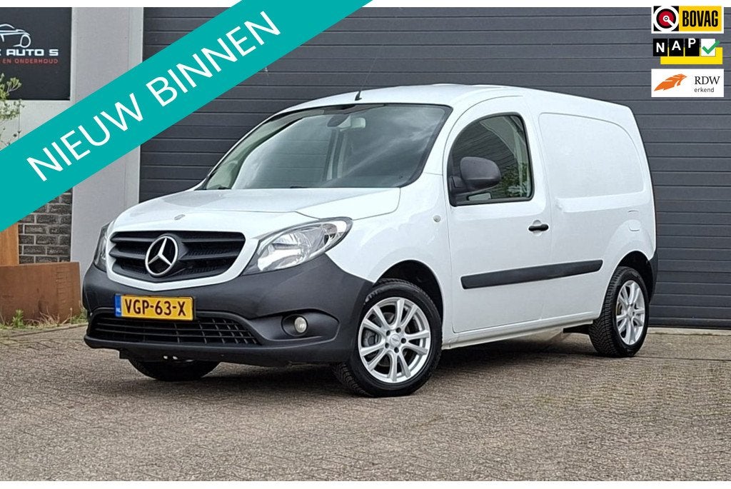 Mercedes-Benz Citan 109 CDI Airco/Netjes/Cruise/Camera/Groot, Auto's, Voorwielaandrijving, Stof, Gebruikt, 4 cilinders