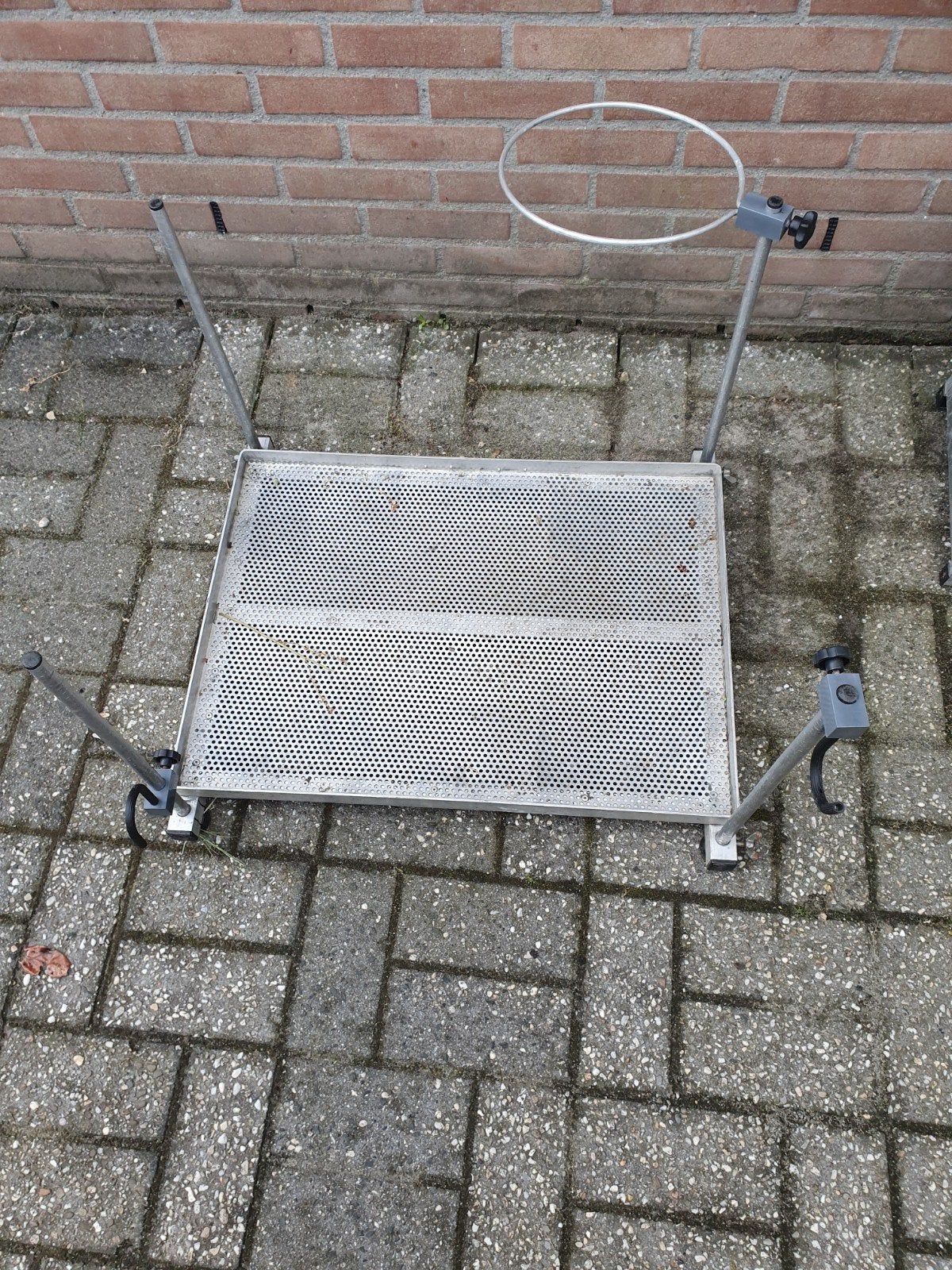 Viskist met zitje en visplateau, Watersport en Boten, Hengelsport | Algemeen, Ophalen