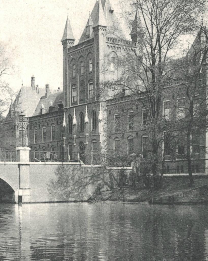 950860 Utrecht Maliesingel Nieuwe brug Nette oude kaart, Verzamelen, Ophalen of Verzenden, Voor 1920, Ongelopen, Utrecht