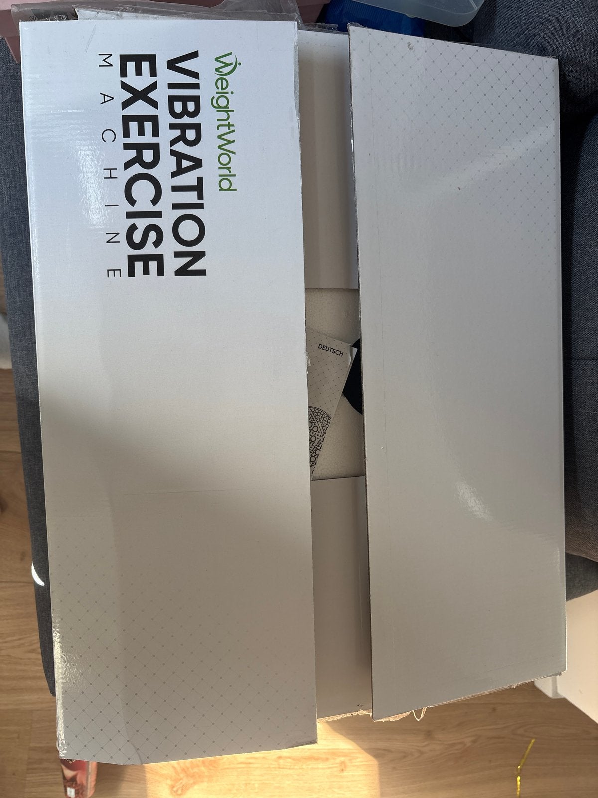WeightWorld Vibratieplaat - Trillingsplatform voor Fitness, Ophalen of Verzenden, Zo goed als nieuw, Armen, Overige typen