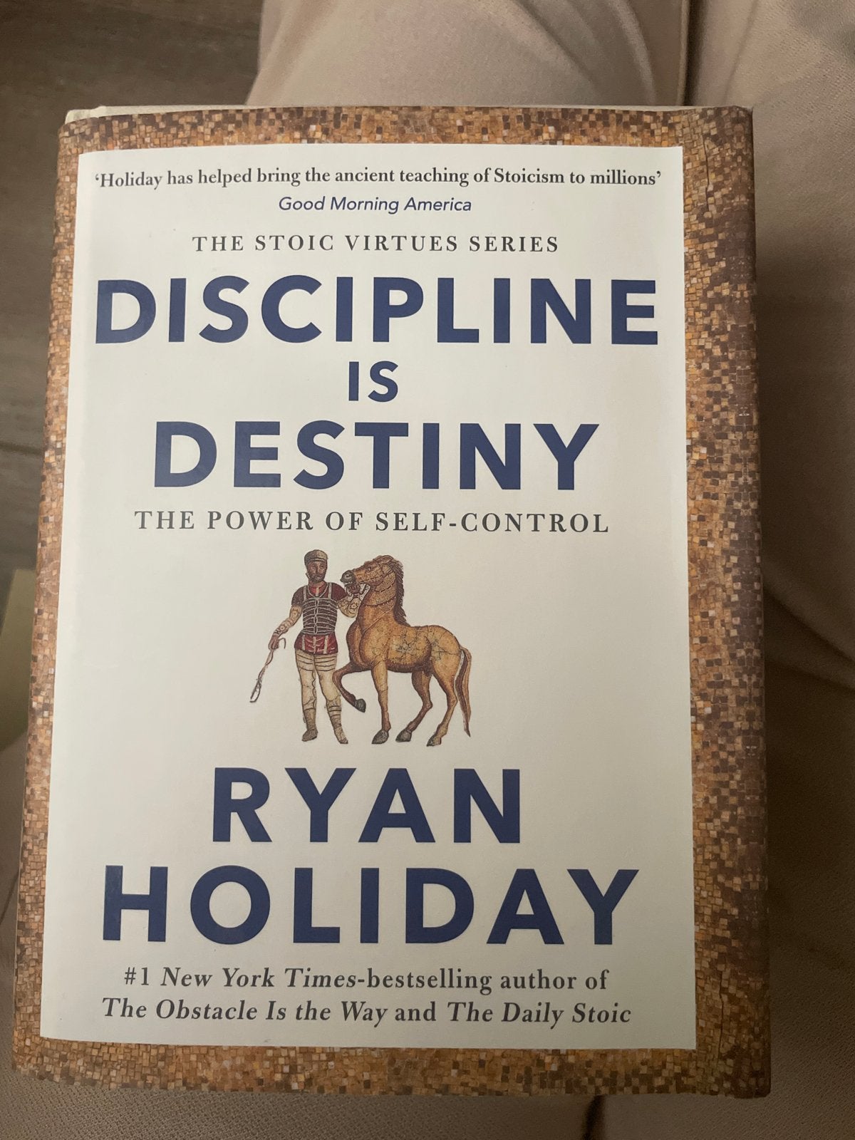 Discipline Is Destiny - Ryan Holiday (Engels), Ophalen of Verzenden, Zo goed als nieuw, Europa overig