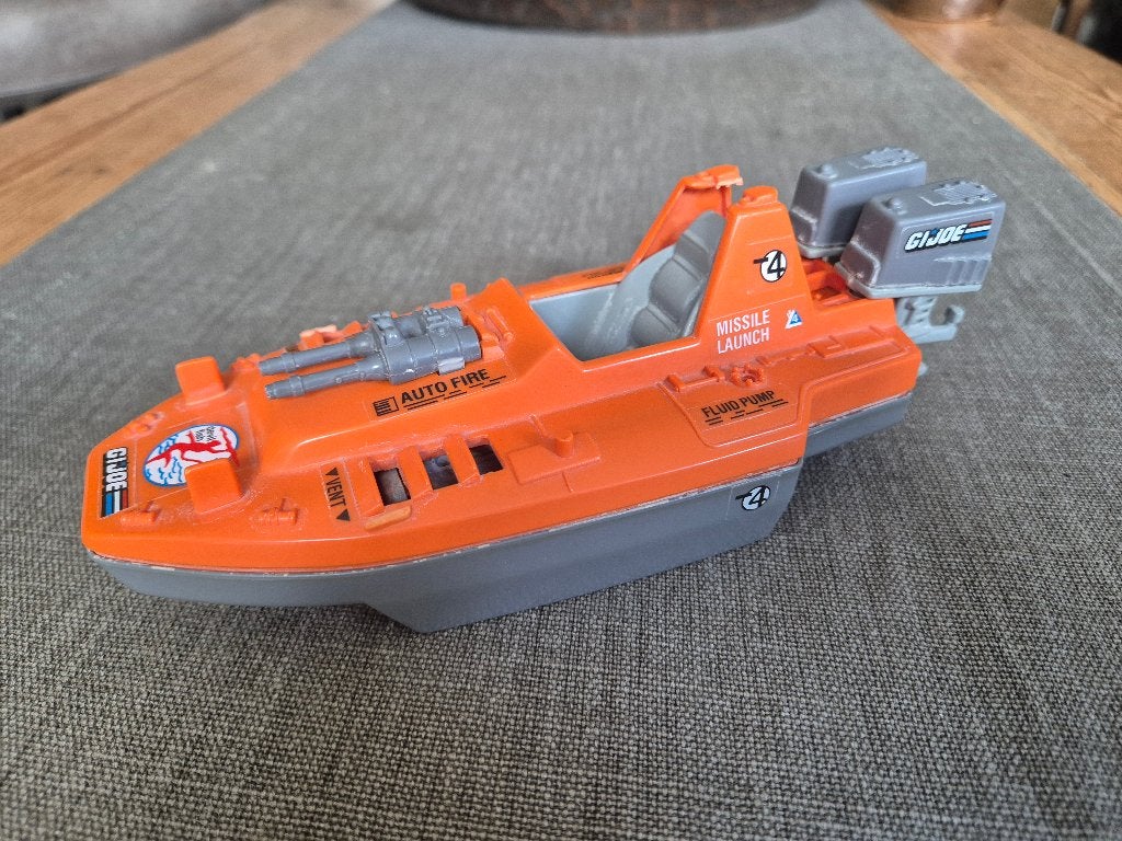Vintage GI Joe boot, Devilfish, Kinderen en Baby's, Speelgoed | Actiefiguren, Ophalen of Verzenden, Gebruikt