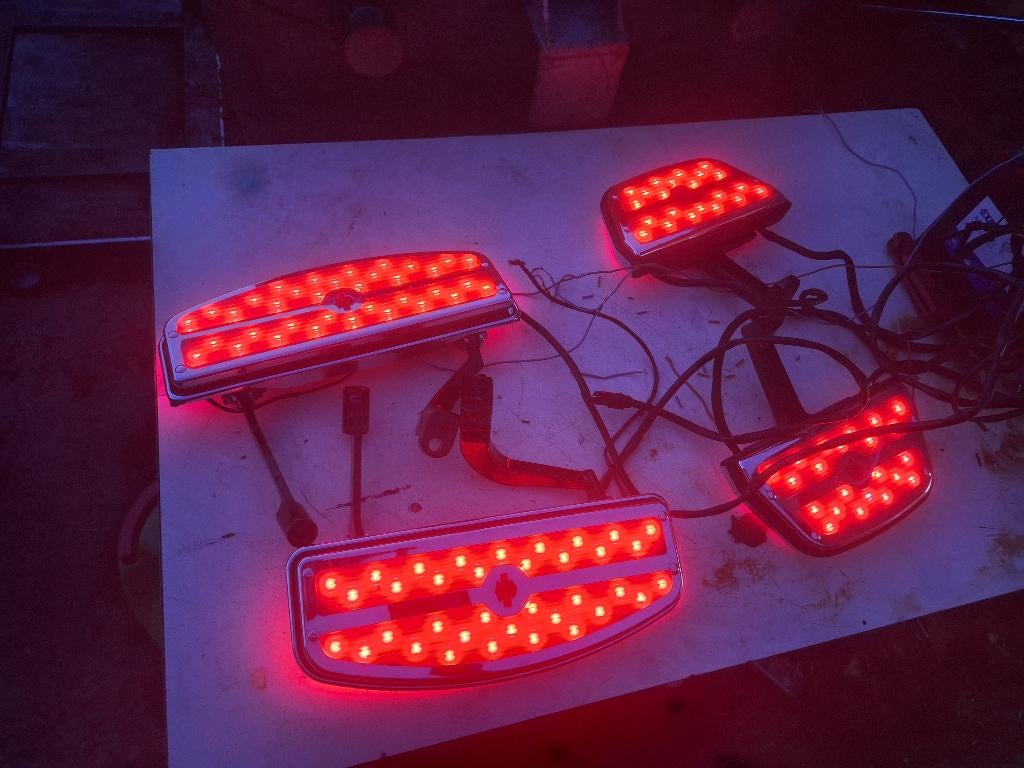 treeplank set met led verlichting oem HD, Ophalen of Verzenden, Gebruikt