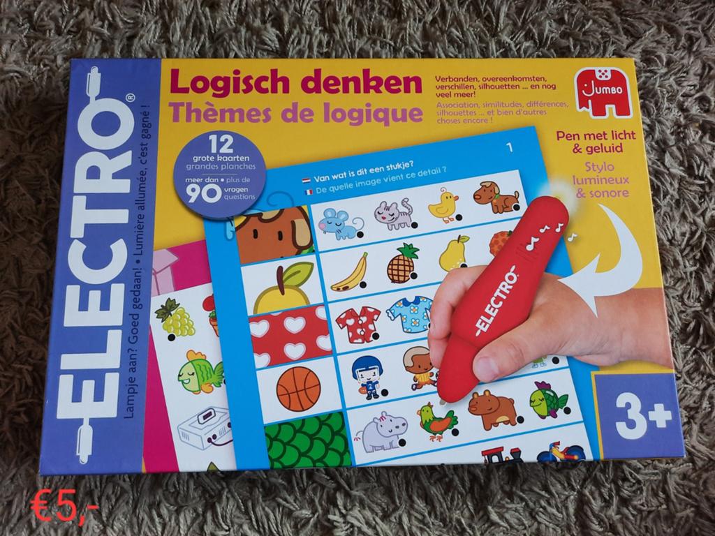 Jumbo Electro Logisch Denken - Educatief Spel, Ophalen of Verzenden, Zo goed als nieuw, Overige typen, Met licht
