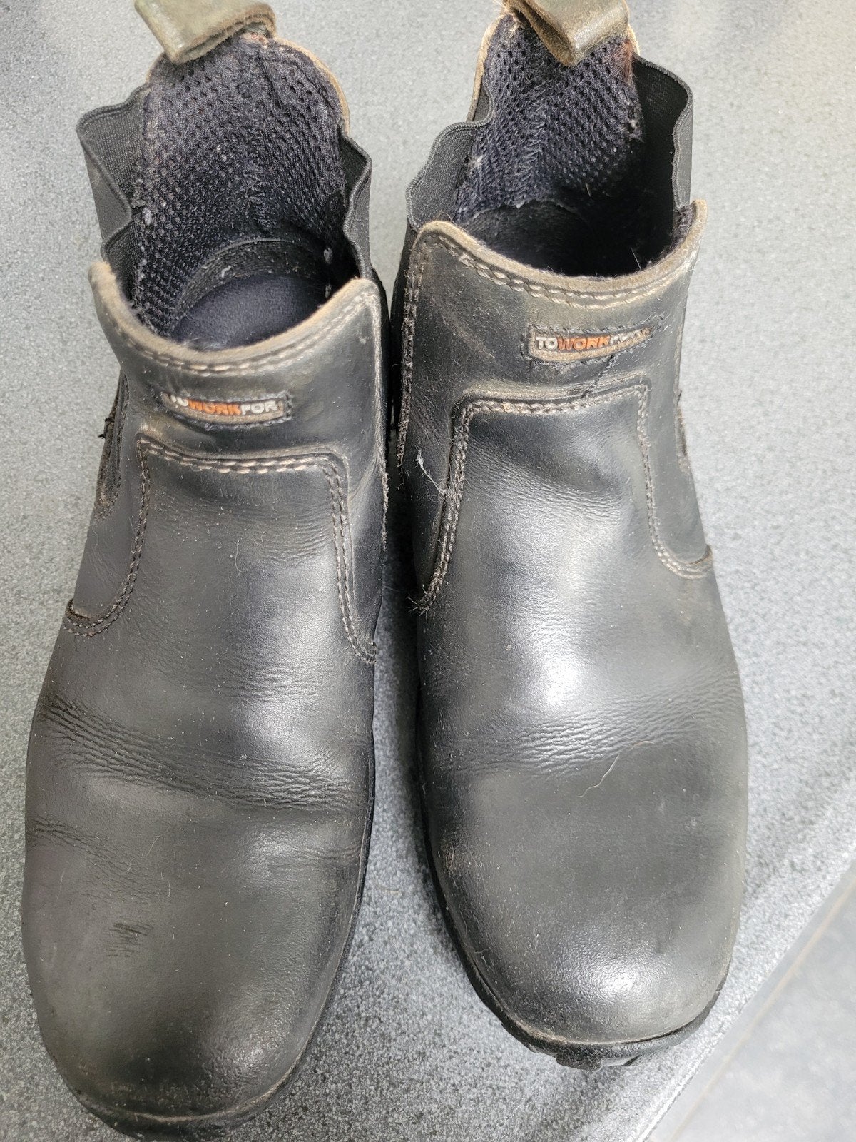 Dames Werkschoen/Jodphur met Veiligheidsneus maat 38s