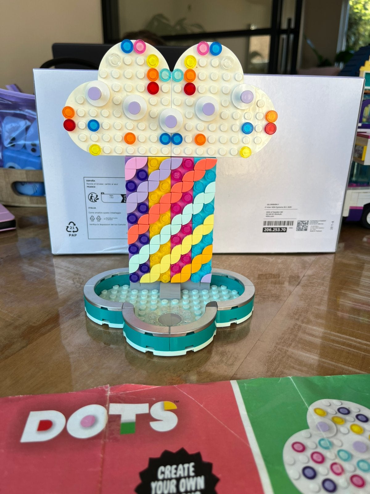 Lego Dots Regenboog sieradenhouder (41905), Gebruikt, Overige thema's, Lego, Accessoire