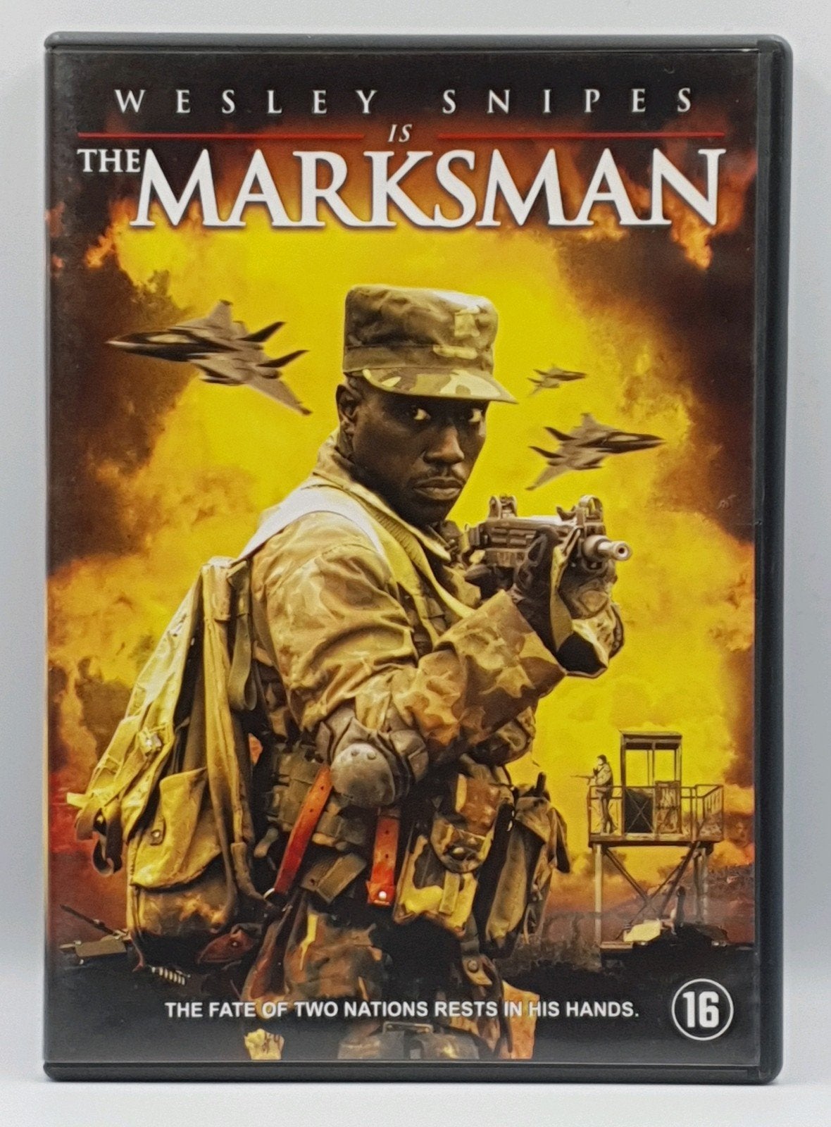 The Marksman (DVD) - Actiethriller met Wesley Snipes, Vanaf 16 jaar, Ophalen of Verzenden, Zo goed als nieuw, Actiethriller