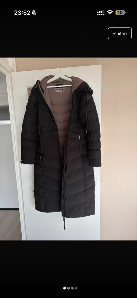 Khujo winterjas, Ophalen, Zo goed als nieuw, Zwart