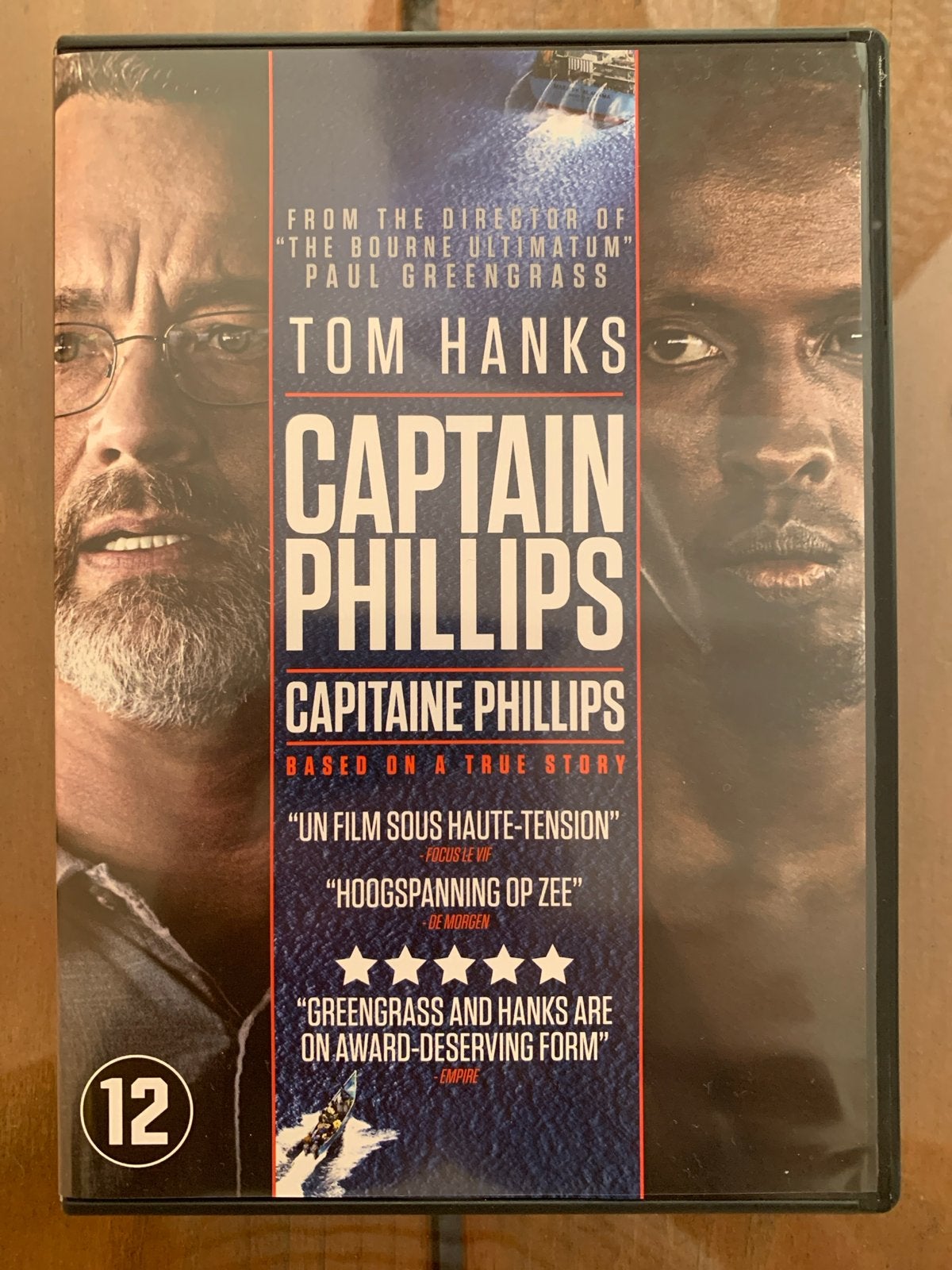 Captain Phillips - Spannende Actiethriller met Tom Hanks, Ophalen, Nederlands, Actiethriller, Zo goed als nieuw