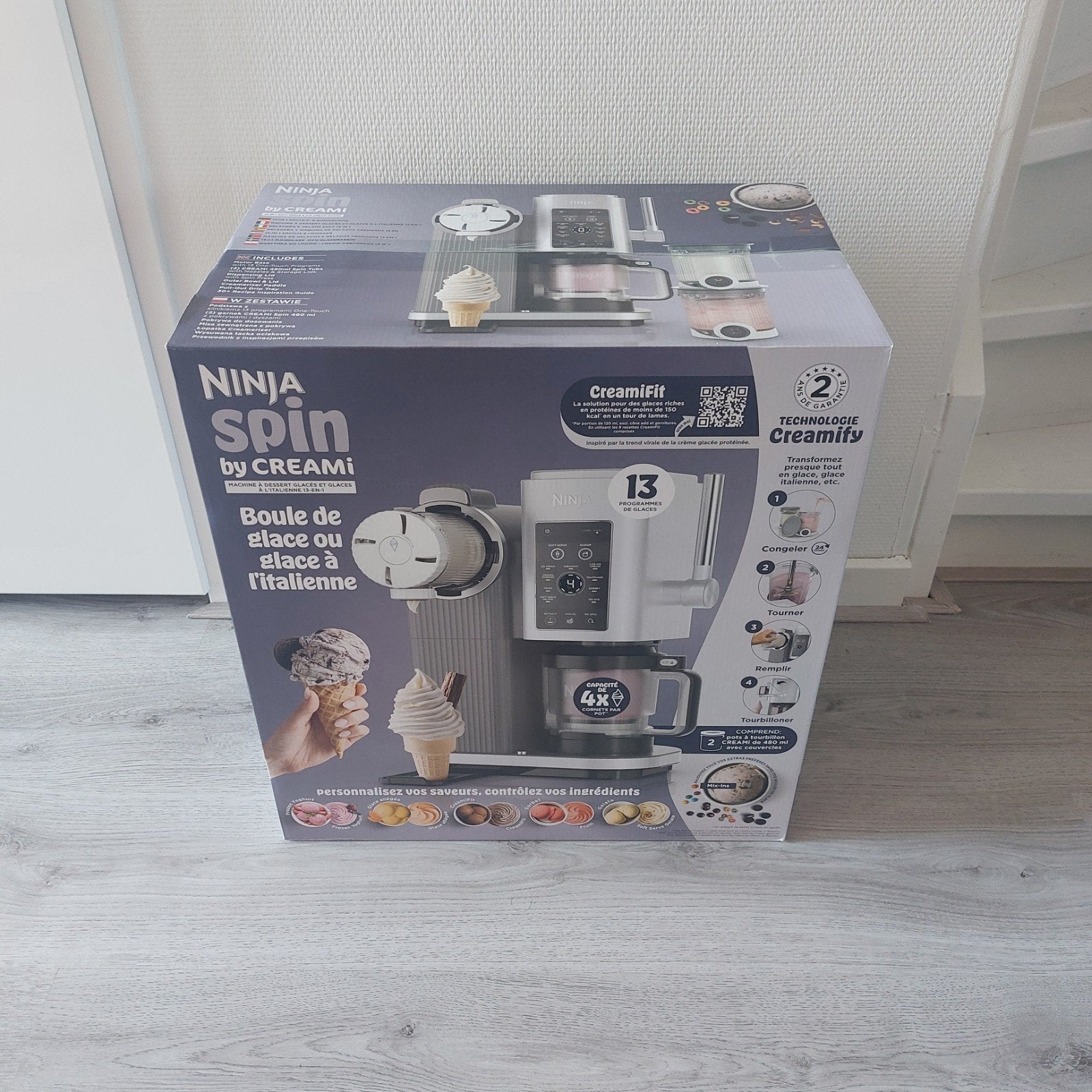 Ninja Creami Spin machine - Nieuw in doos, Witgoed en Apparatuur, Ophalen, Nieuw