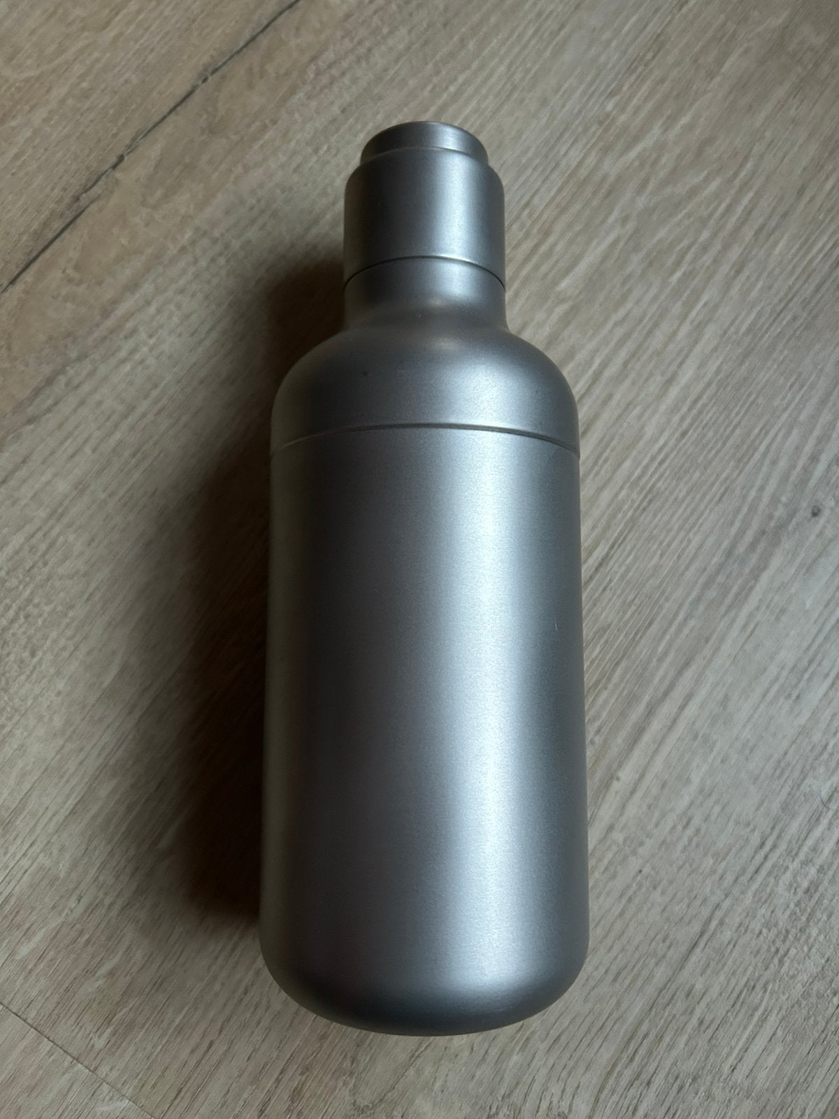 Nespresso Barista Cocktail Shaker zgan, Ophalen of Verzenden, Zo goed als nieuw, Metaal, Zilver