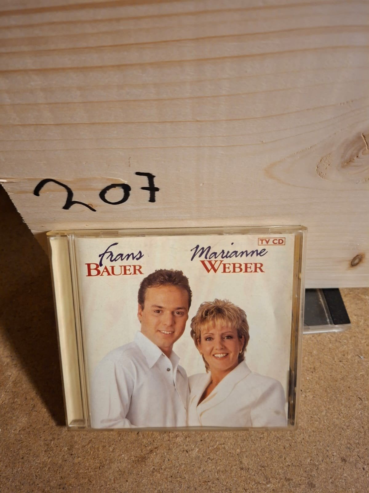 Frans Bauer & Marianne Weber - CD (TV CD), Ophalen of Verzenden, Gebruikt, Levenslied of Smartlap, Album