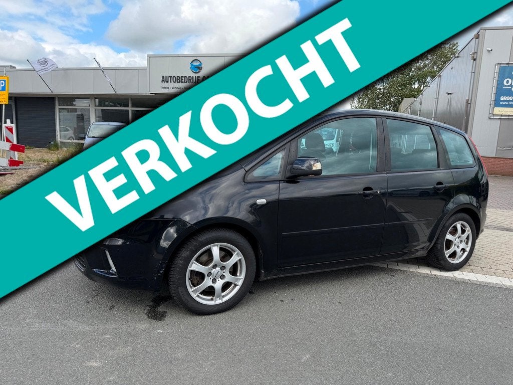Ford C-Max 2.0-16V Trend • AUTOMAAT •, Auto's, Ford, Stof, Gebruikt, Zwart, Zwart