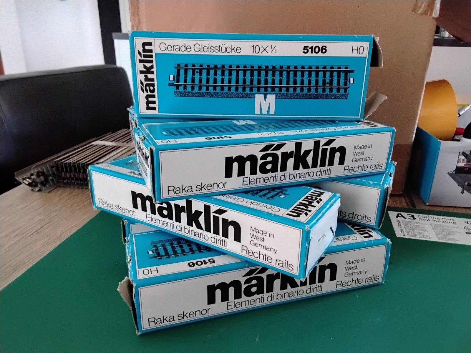 Märklin 5106 rails, Wisselstroom, Rails, Ophalen of Verzenden, Zo goed als nieuw