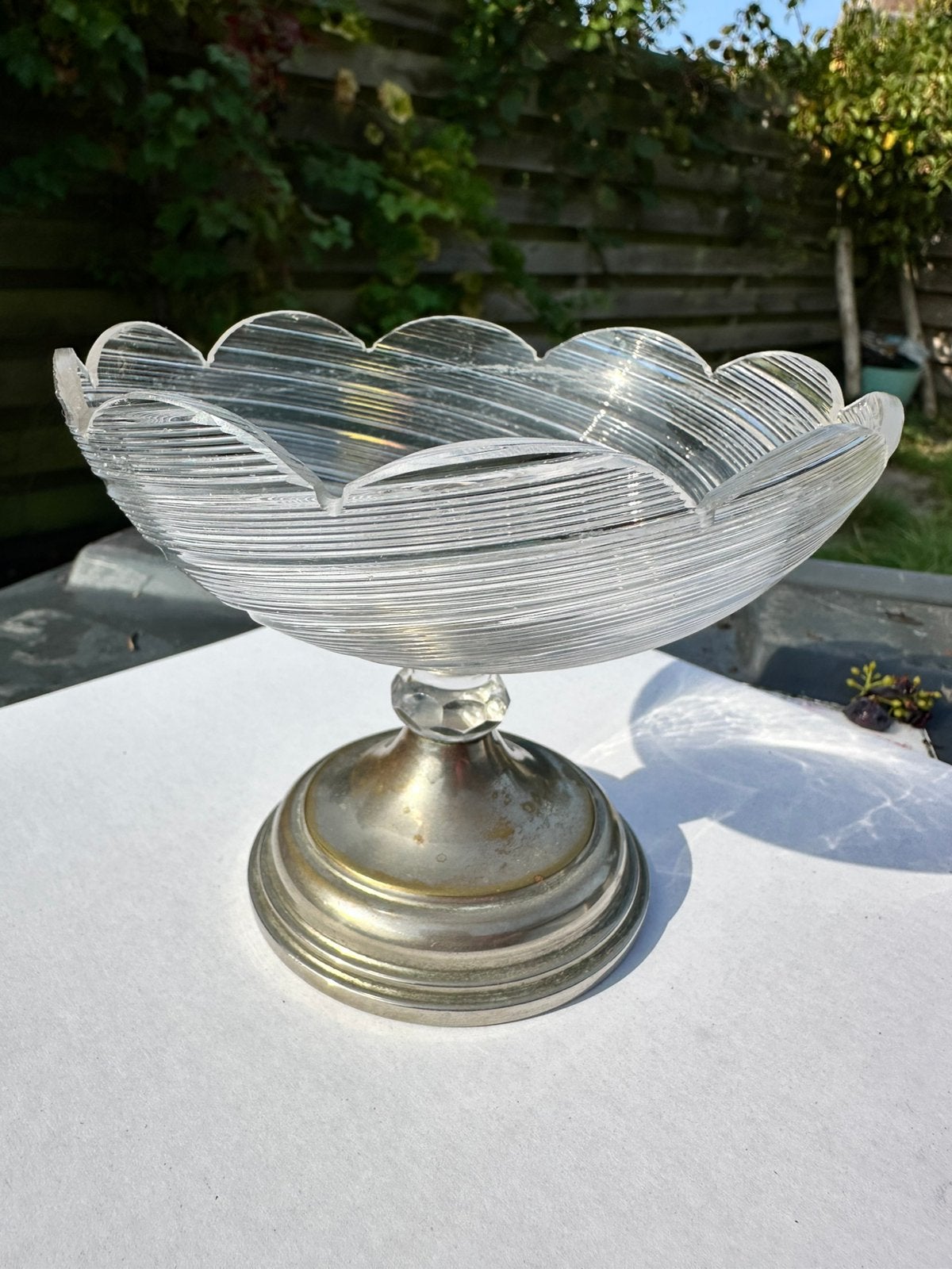Schaal van fries draadglas, Ophalen of Verzenden
