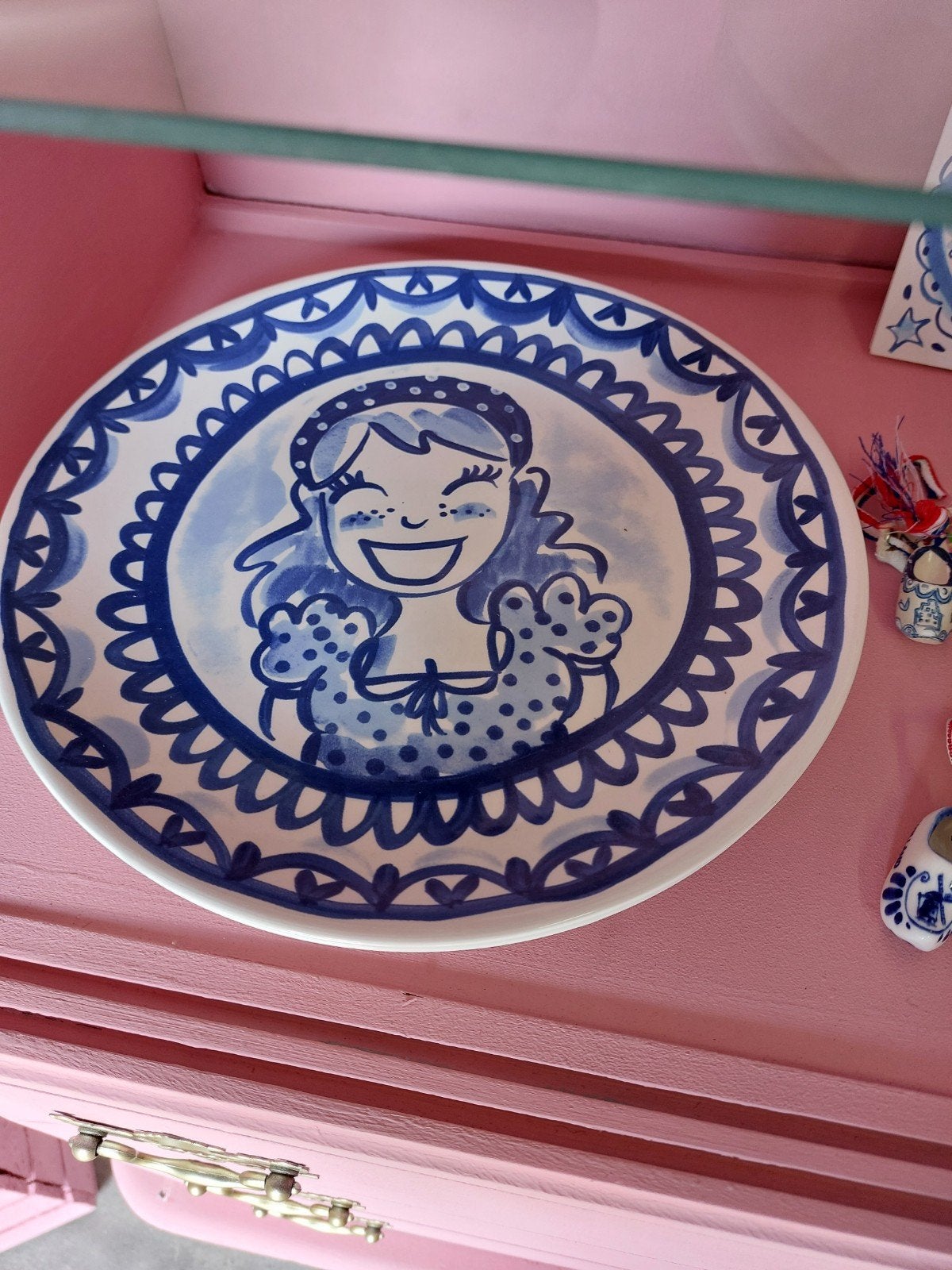 Blond Amsterdam delfts blond dinerbord, Huis en Inrichting, Keuken | Servies, Blond Amsterdam, Ophalen of Verzenden, Zo goed als nieuw