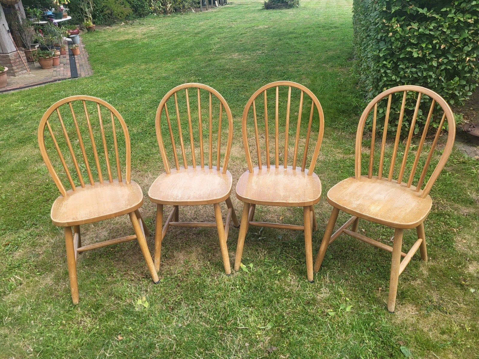 4 Ikea eetkamerstoelen, Huis en Inrichting, Stoelen, Ophalen, Gebruikt, Vier