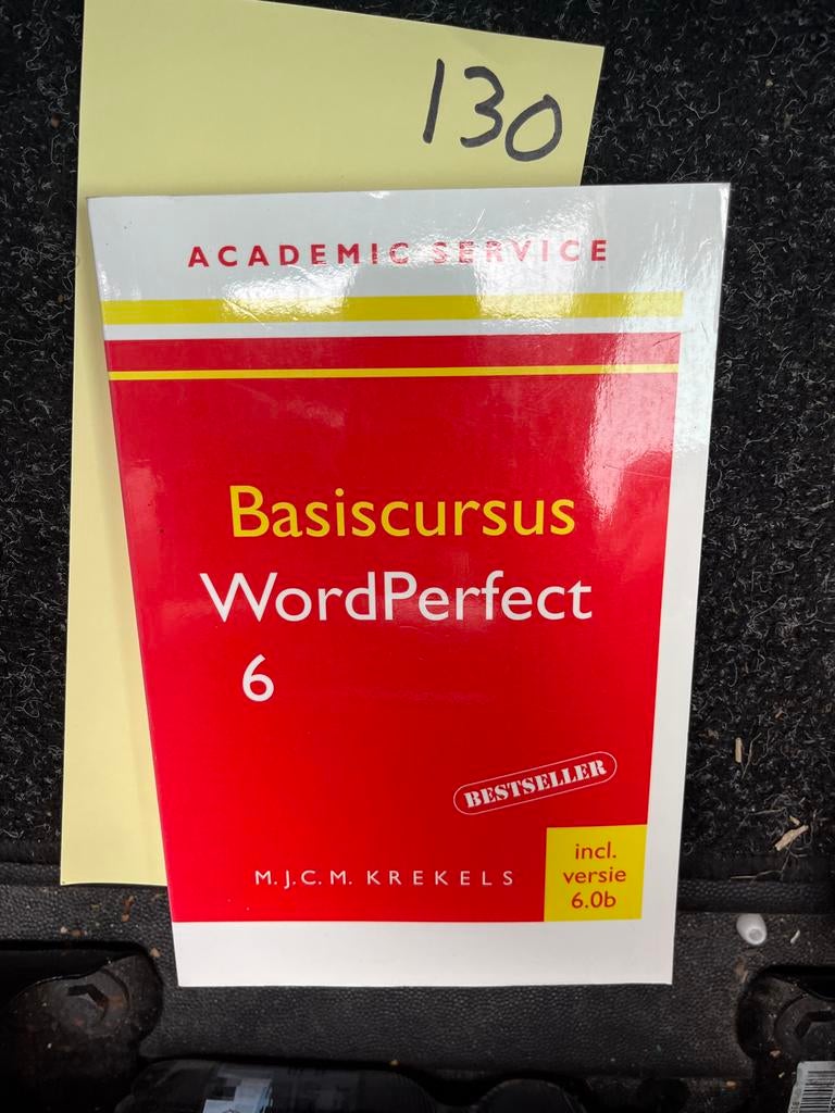 Basiscursus WordPerfect 6 - M.J.C.M. Krekels, Boeken, Ophalen of Verzenden, Zo goed als nieuw, Overige niveaus
