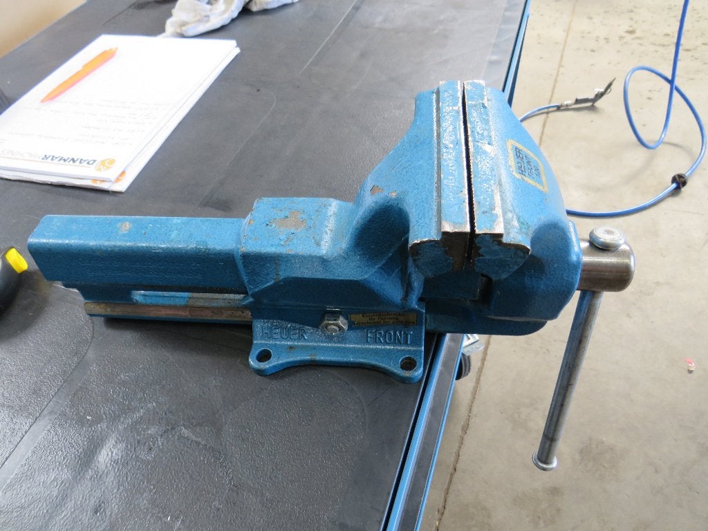 heuer front 120 bankschroef, Bankschroef, Zandhaarweg, Ophalen of Verzenden, Heuer