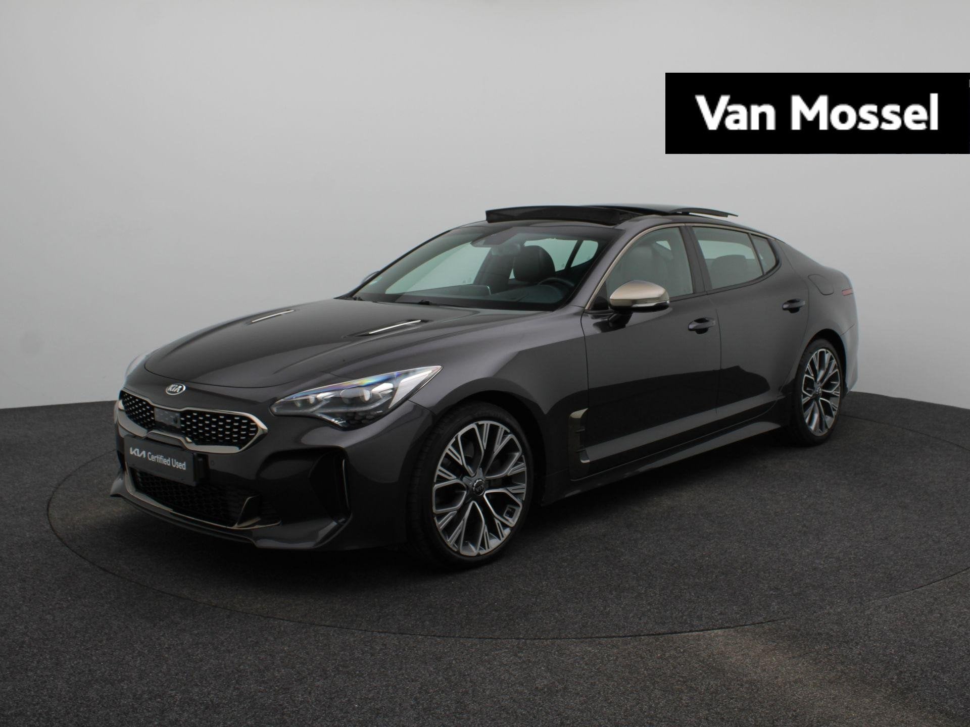 Kia Stinger 2.0 T-GDI GT-Line | 255 PK | Sportstuur | Stoelv, Auto's, Automaat, Achterwielaandrijving, Gebruikt, 4 cilinders
