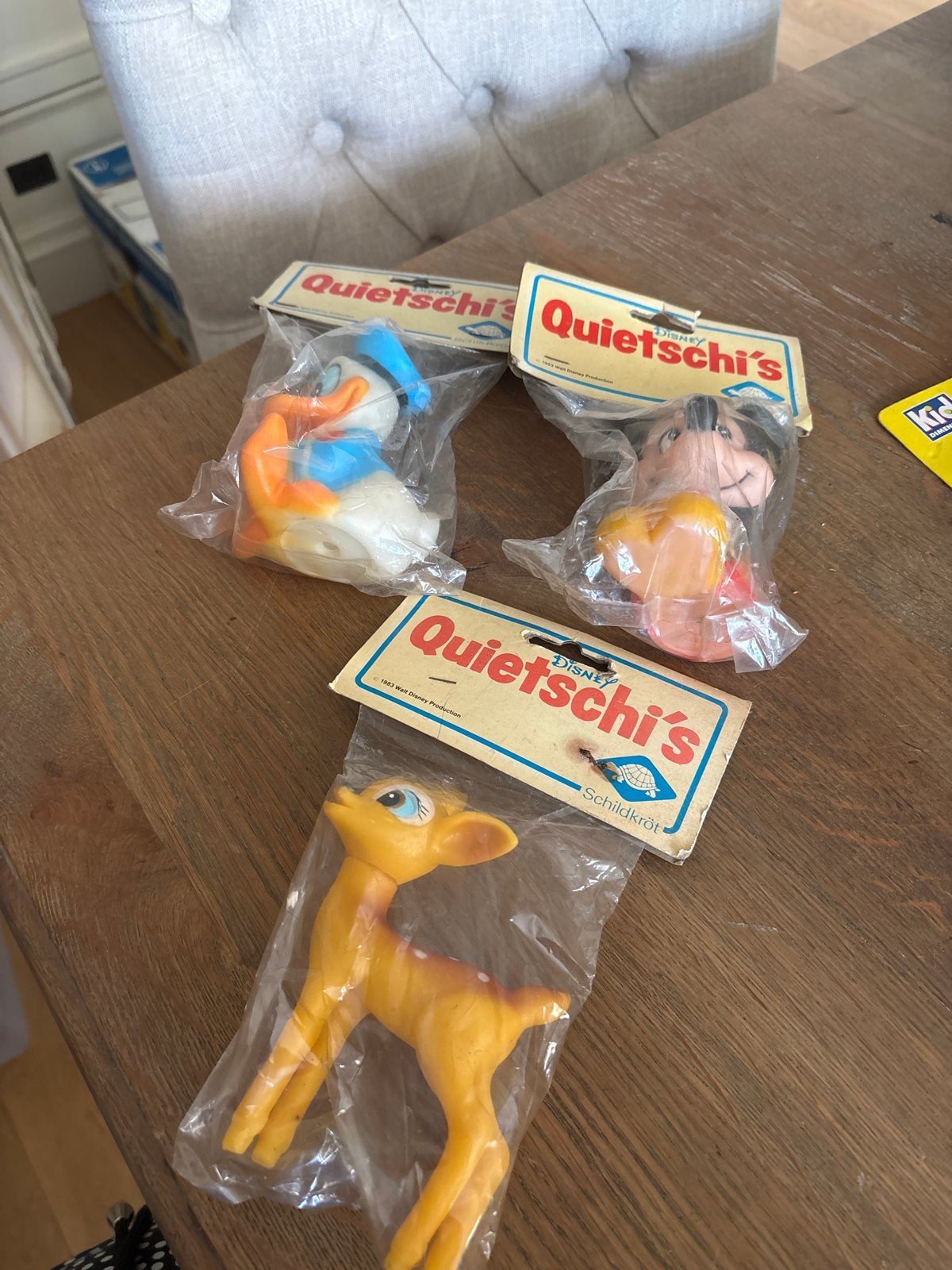 Vintage Disney Schildkröt Mickey Donald Bambi, Verzamelen, Ophalen of Verzenden, Mickey Mouse, Nieuw