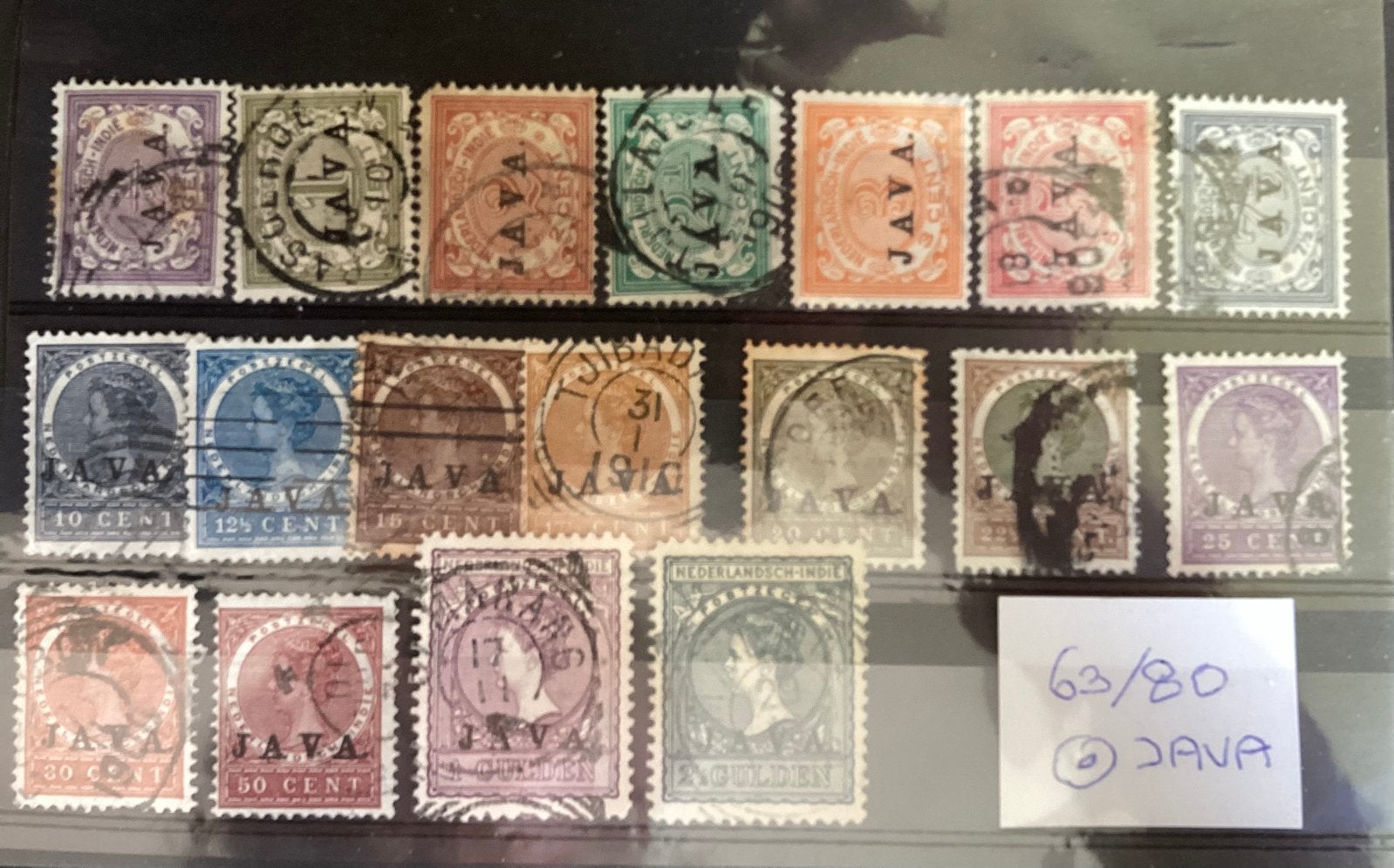 Nederlands Indië Java overprint, Ophalen of Verzenden, Nederlands-Indië