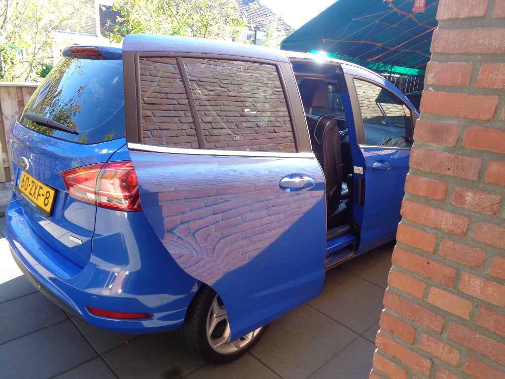 Foto 3 van Ford B-Max 1.0 Ecoboost 74KW/100PK 2013 Blauw