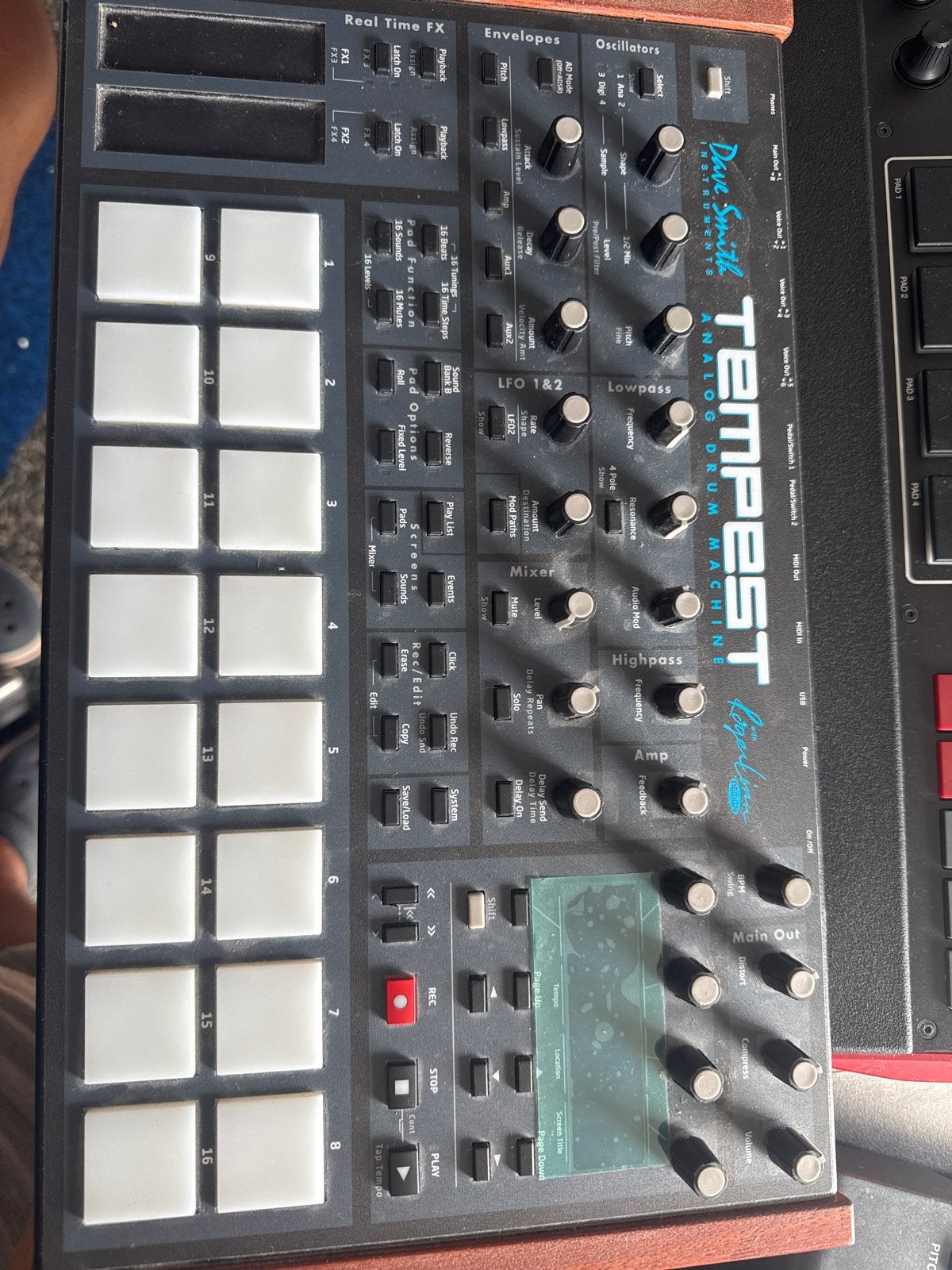 Dave Smith Instruments Tempest Analog Drum Machine, Ophalen, Zo goed als nieuw, Overige aantallen, Overige merken