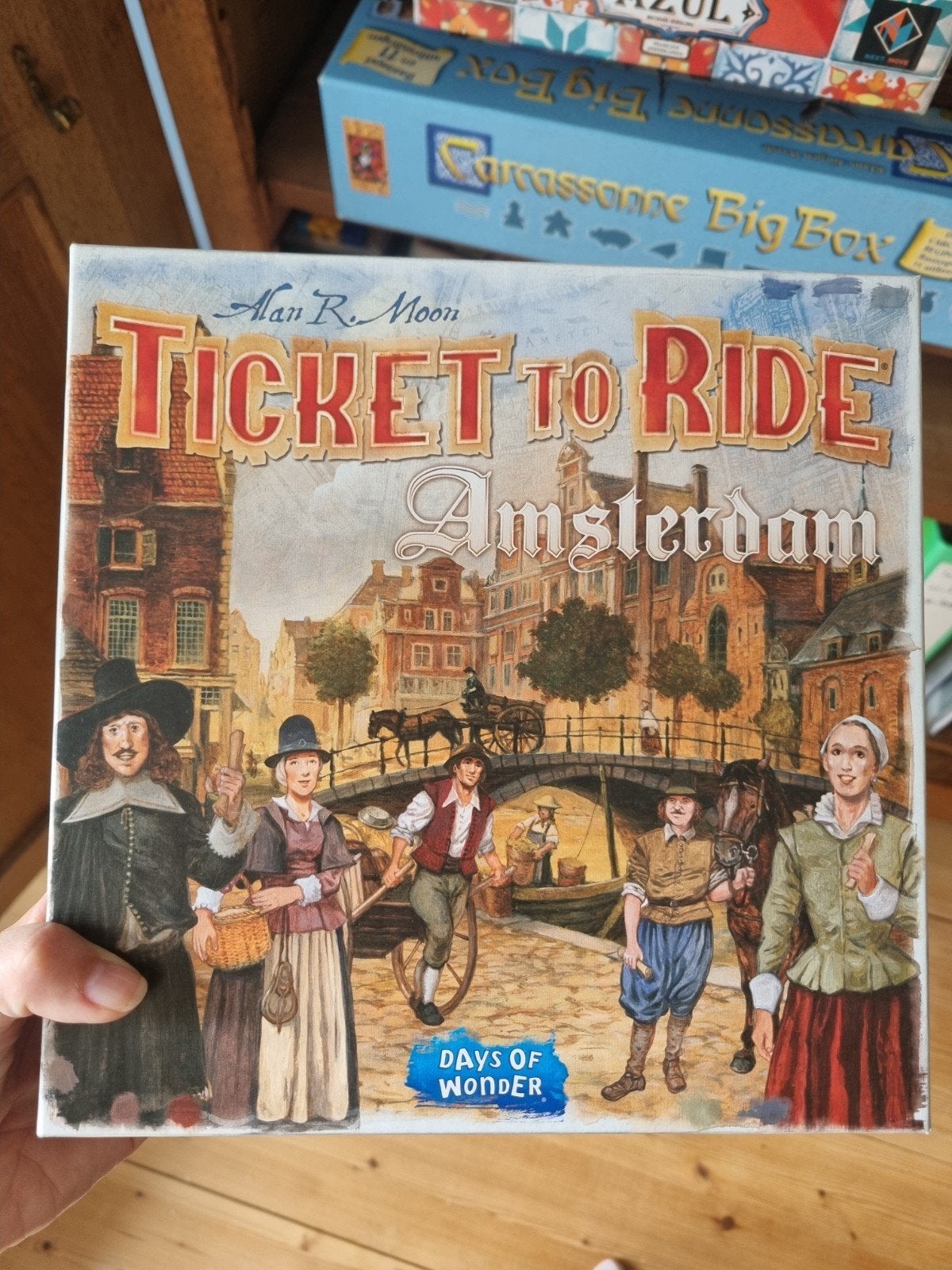 Ticket to Ride Amsterdam Bordspel, Hobby en Vrije tijd, Ophalen, Zo goed als nieuw, Days of Wonder