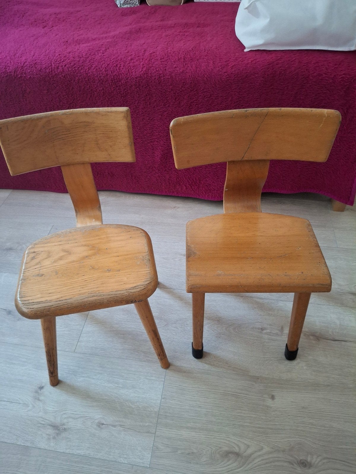 2 houten kleuterstoeltjes, Kinderen en Baby's, Ophalen
