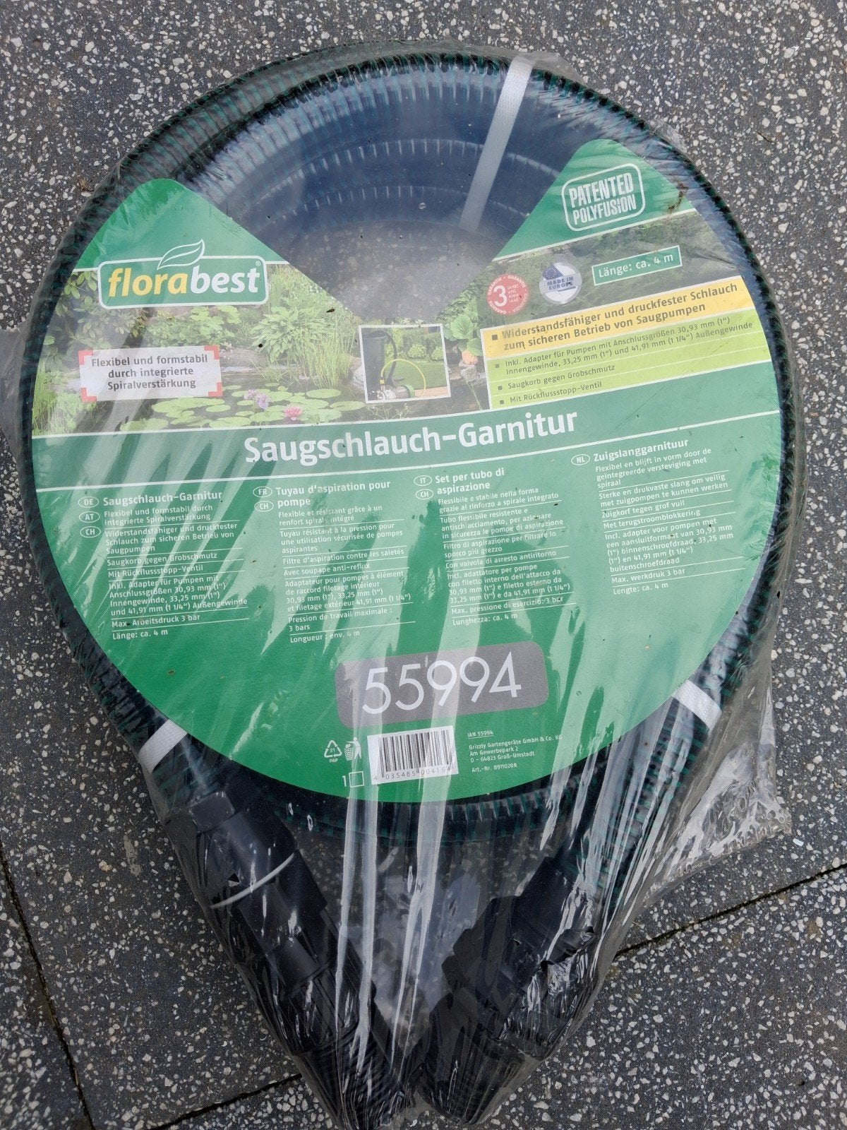 aanzuigslang pomp, Tuin en Terras, Ophalen, Nieuw, Minder dan 10 meter