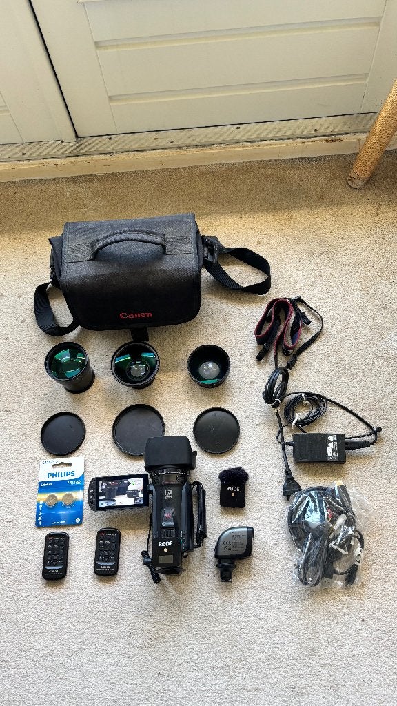 video camera, Ophalen, Gebruikt, Canon, 20x of meer