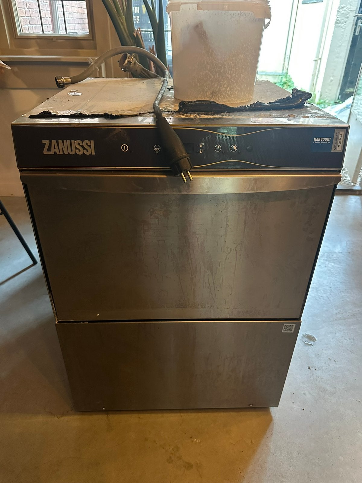 ZANUSSI VOORLADER VAATWASSER ZL1, Ophalen, Gebruikt, Minder dan 85 cm, 60 cm of meer